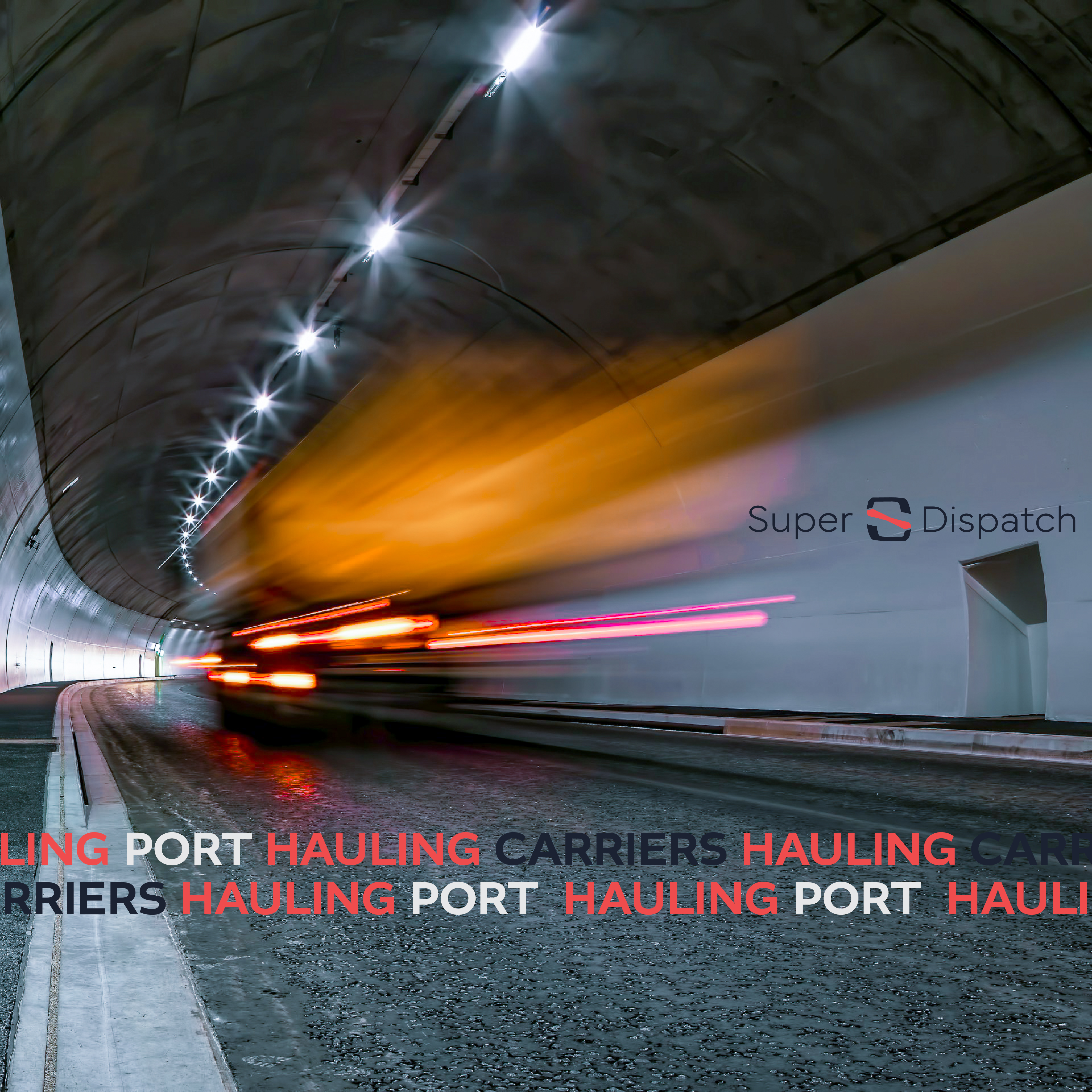 Super Dispatch social post - tunnel campaign